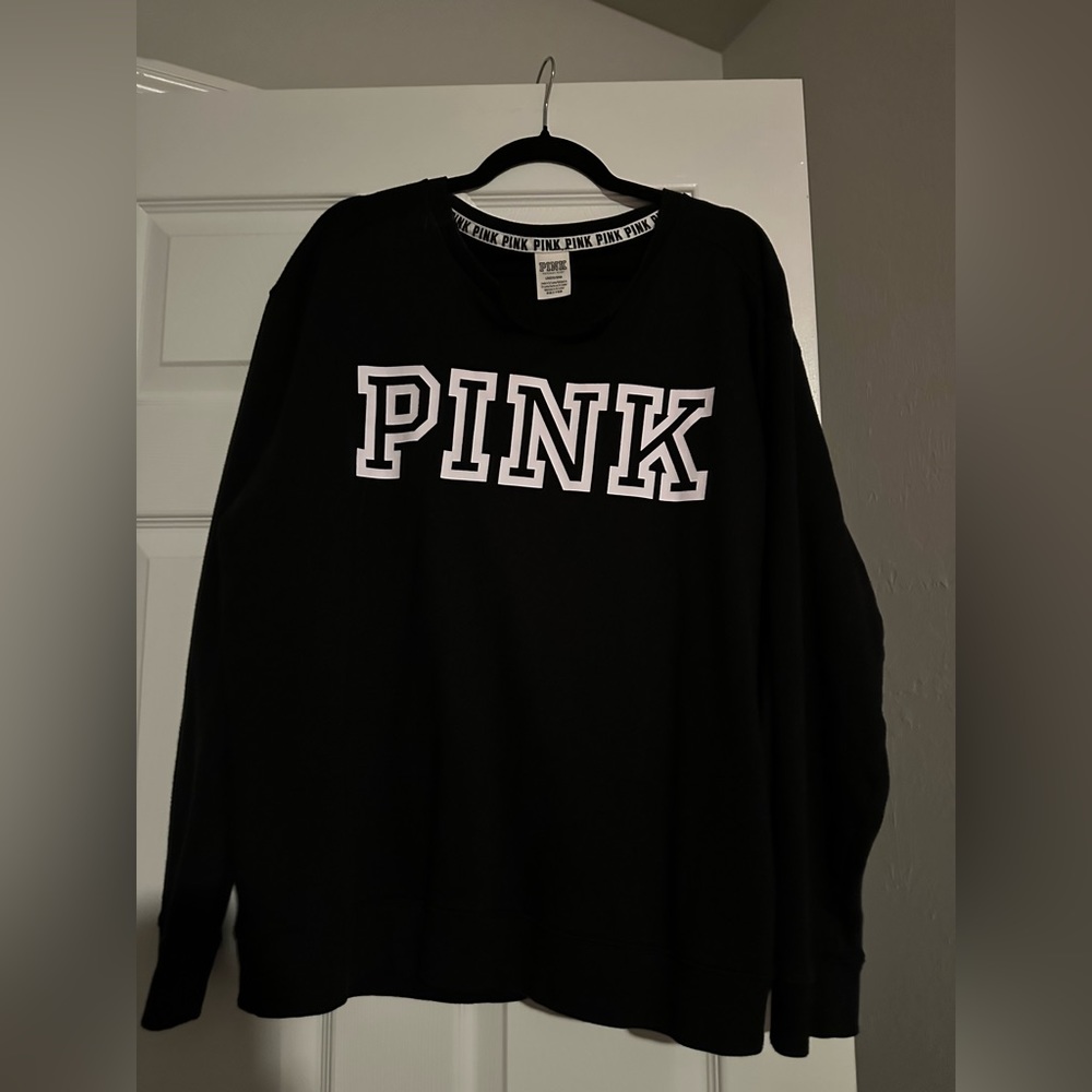 Victoria’s Secret PINK Nation Black sweatshirt
